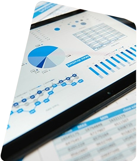 Analyse financière sur tablette